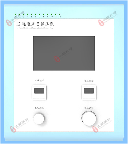 12 Channels Microfluidic Positive And Negative Constant Pressure Pump_Vacuum & Pressure Controller