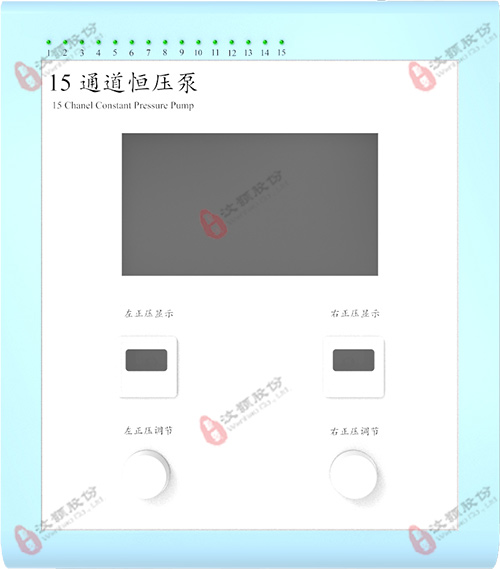 15 Channels Microfluidic Constant Pressure Pump_Vacuum & Pressure Controller