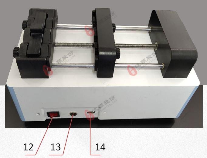 Four-channel syringe pump