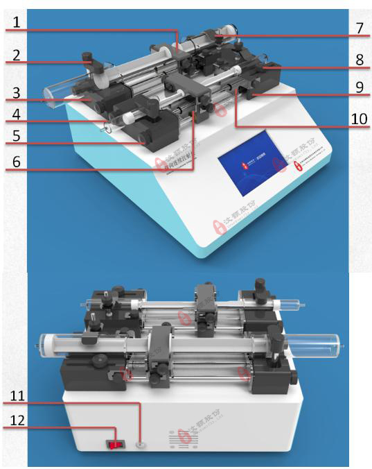 WH-BCSP-22 Bidirectional continuous syringe pump